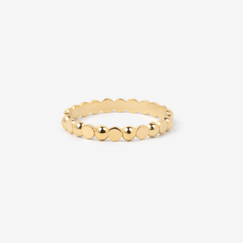 bague fine femme plaqué or